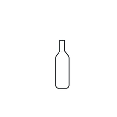 Bottle vector icon