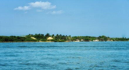 A view of the lagoon, Cartagena