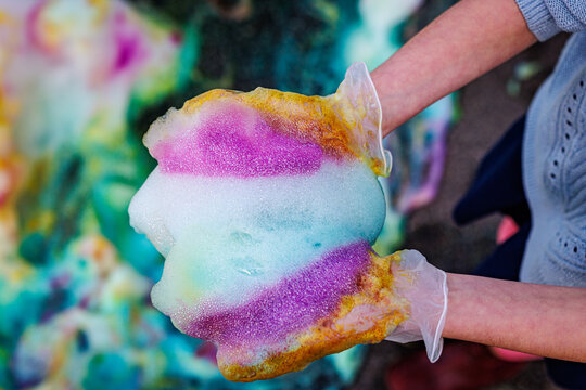 Handful of Elephant Toothpaste