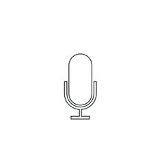 Mic vector icon