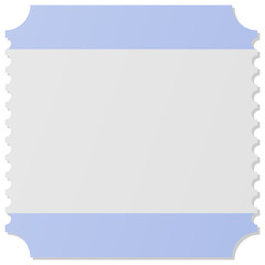 Obraz premium White and Blue square coupon
