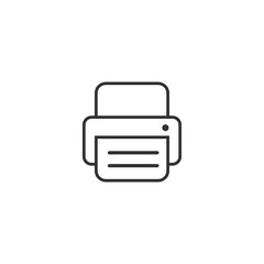 Printer vector icon