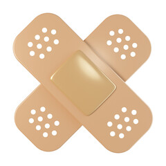 3D Medical Icons Set UX UI Web Design Elements 3d rendering 