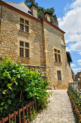 Fototapeta na wymiar France, the picturesque village of La Roque Gageac in Dordogne