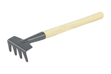 houseplant care rake isolated from background