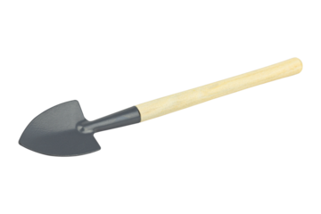 houseplant care shovel, isolated from background