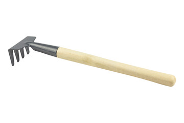 houseplant care rake isolated from background