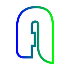 alphabet a icon