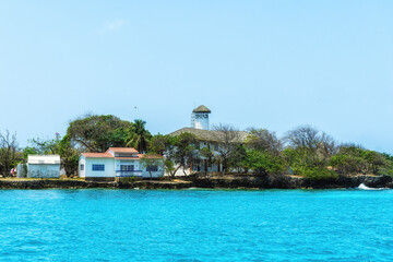 The Rosario Islands. Caribbean coral reef, near Cartagena, Colombia