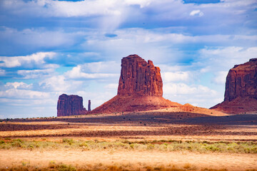 Butte in Monument Valley National Park