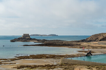 fort du petit bé et grand bé à Saint Malo