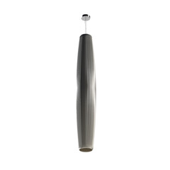 chandelier on the ceiling isolated on transparent background, hanging lamp, pendant light, 3D illustration, cg render
