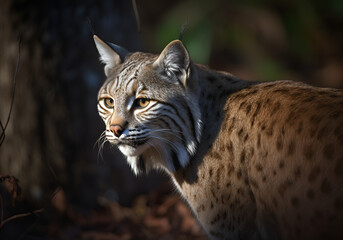 Fototapeta premium Bobcat 5 - Generative AI