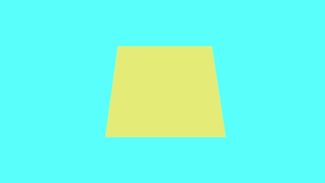 Yellow empty sticky notes on background concept