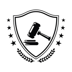 justice gavel icon