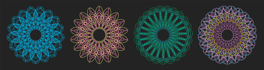 abstract background with mandala