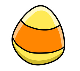 Stylized Cartoon Easter Egg