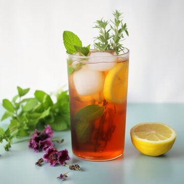 Refreshing herbal tea