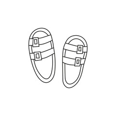 German birkenstocks sandal shoes.