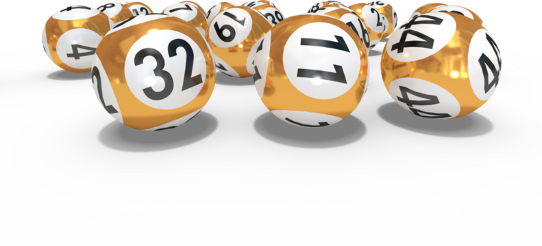 Balls of the lottery 