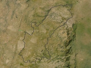 Mashonaland East, Zimbabwe. Low-res satellite. No legend