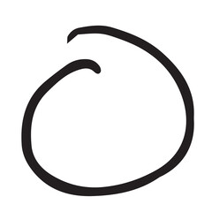 Digital image of circle shape design