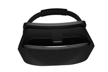 Black virtual reality simulator 
