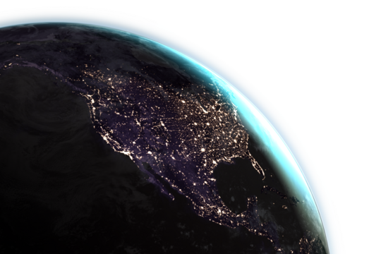 Graphic image of Earth 