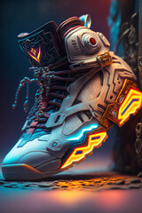light shoes generated by AI