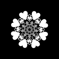 unique and cool mandala vector.