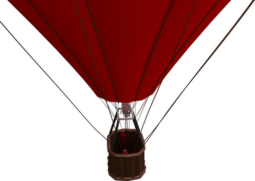 Cropped image of hot air balloon
