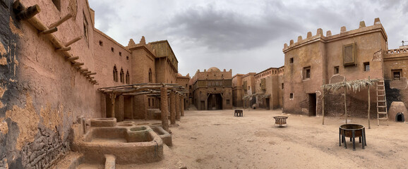 Ouarzazate, Morocco, Africa: the set of Prince of Persia, 2010 action fantasy film by Mike Newell...