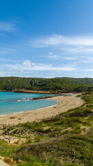 Playas de Algaiarens, también conocidas como playas de la Vall, son un conjunto de dos playas vírgenes de Menorca 