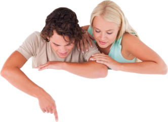 Man pointing on a whiteboard