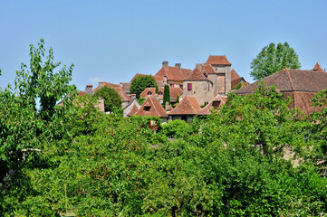 Fototapeta na wymiar France, picturesque village of Loubressac