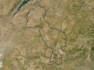 Midlands, Zimbabwe. Low-res satellite. No legend