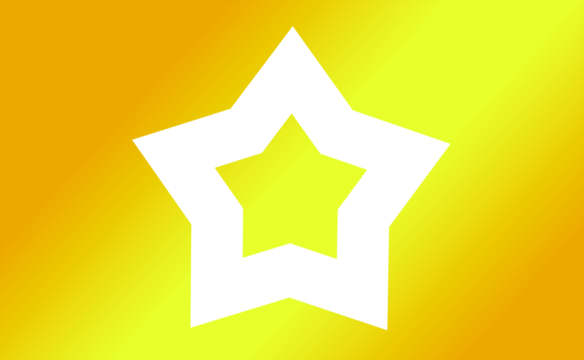 Geometric star shape