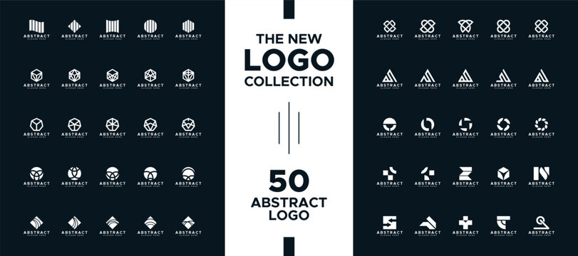 Abstract new logo collection