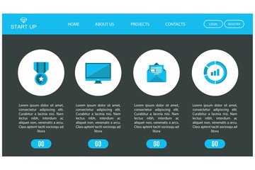 Various icons on site