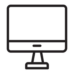 computer line icon