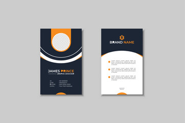 ID Card Layout design for institute/company/business