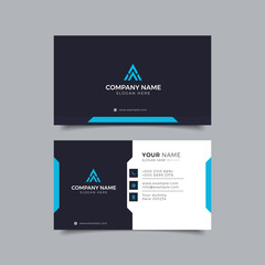 Modern professional business card Premium Vector
