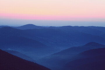 Mountains of the artist