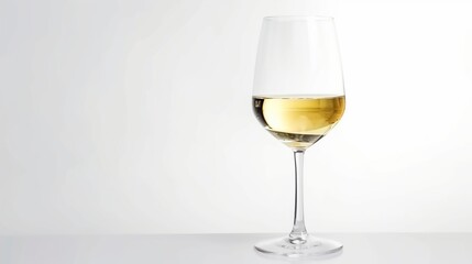 White Wine, Generative AI, Illustration