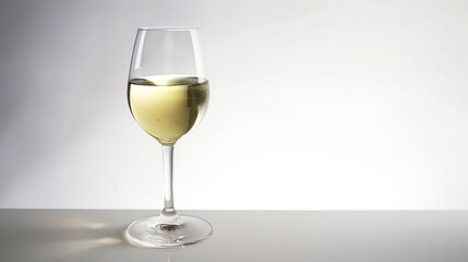 White Wine, Generative AI, Illustration