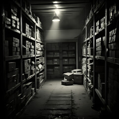 Dark Storage Room