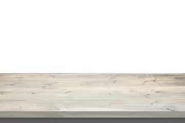 Grey parquet and white background