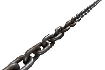 3d image of rusty metal chain