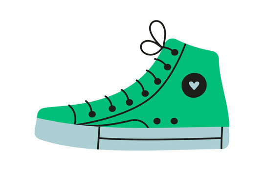 Green food from the 90s fashion sports shoes nostalgia retro vintage sneakers