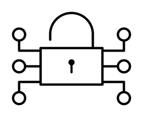 protection icon illustration on transparent background